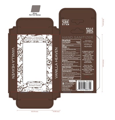 Packaging (88375 Handsanitizer Vanilla Heaven 1oz)